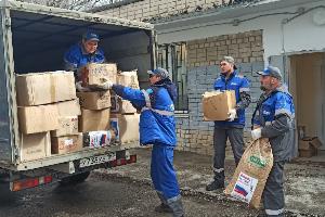 Самарские газовики помогли в доставке гуманитарной помощи для беженцев из Донбасса