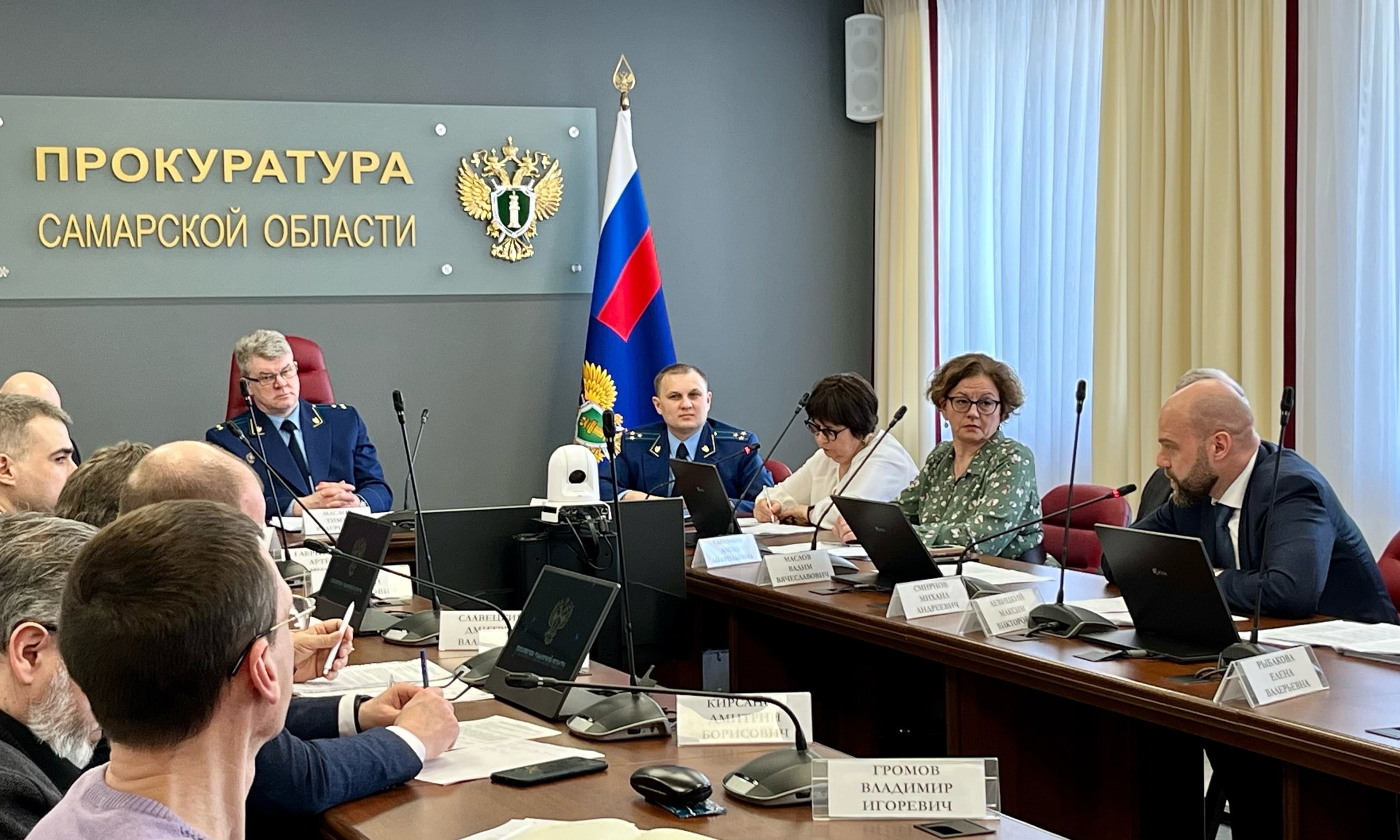 Михаил Смирнов принял участие в заседании круглого стола в прокуратуре Самарской области