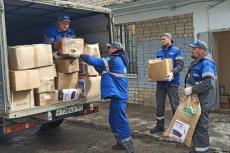 Самарские газовики помогли в доставке гуманитарной помощи для беженцев из Донбасса
