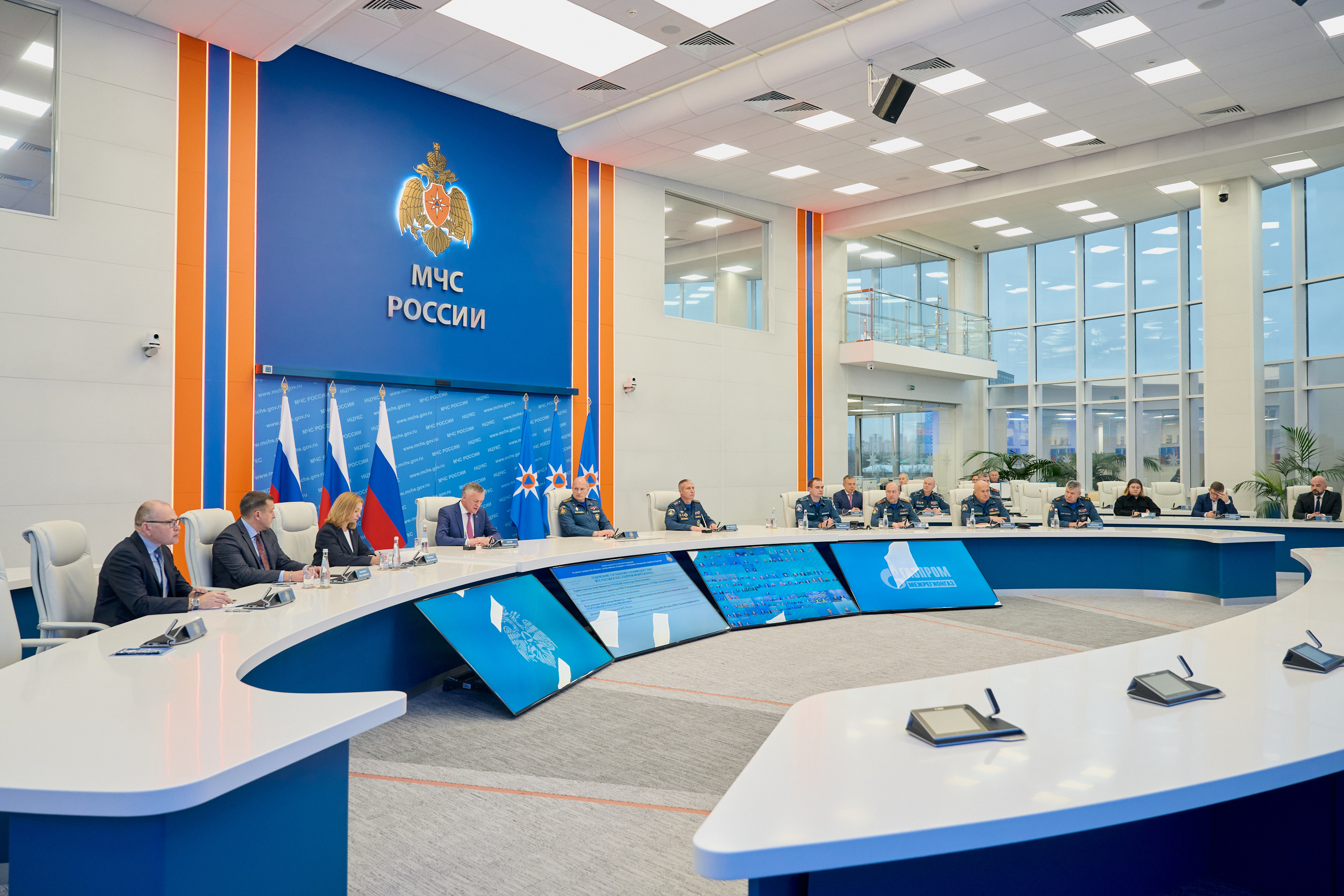 Подписано соглашение о взаимодействии между МЧС России и ООО «Газпром межрегионгаз»